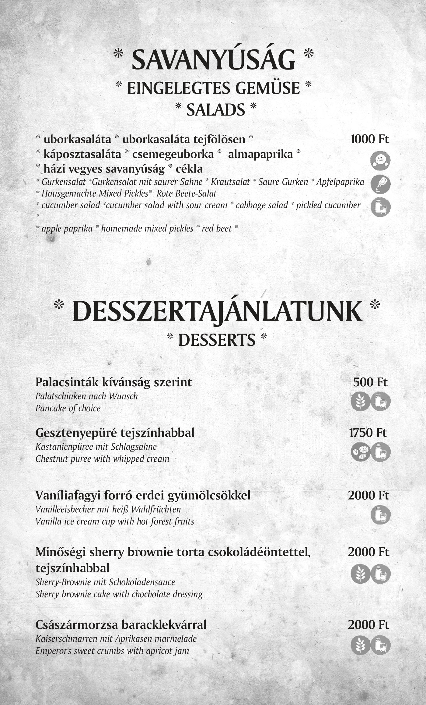 Turul Etterem etlap 2026 majus 07. oldal