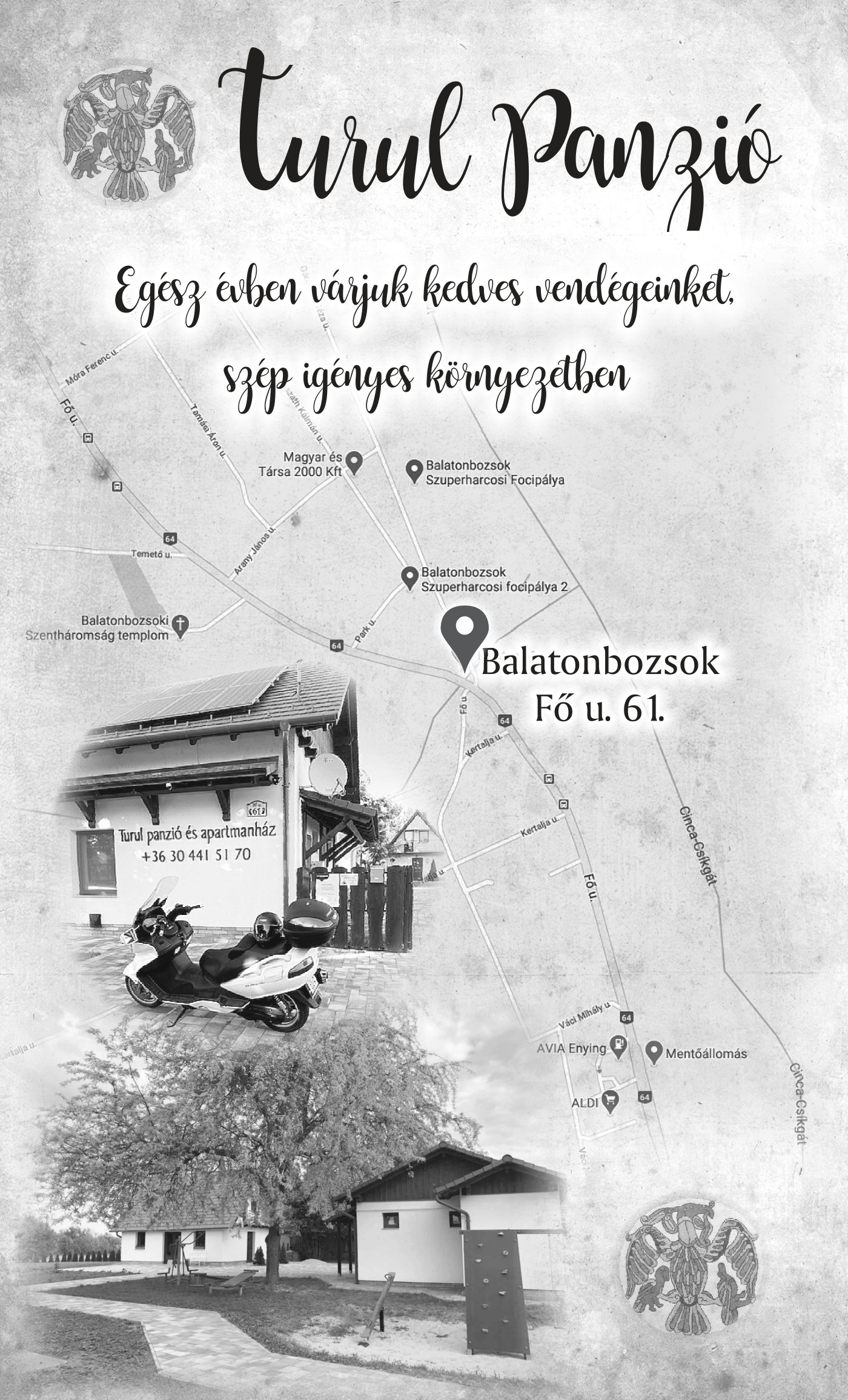 Turul Etterem etlap 2026 majus 10. oldal